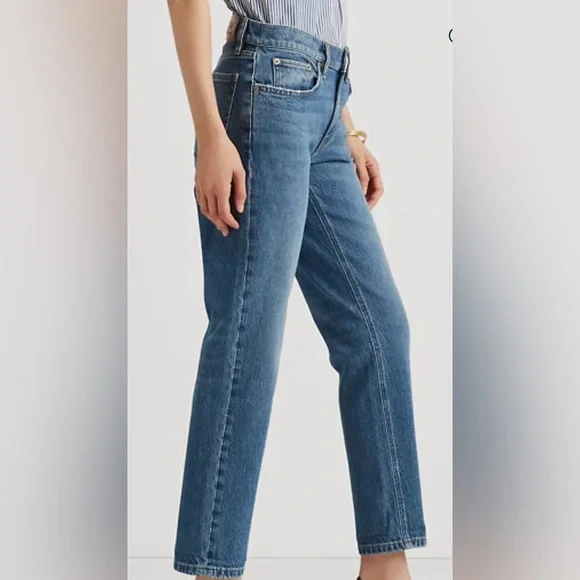 Lauren Ralph Lauren Relaxed Taper Jeans size 8 - Picture 3 of 9